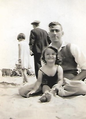 Gill with her Father   1935