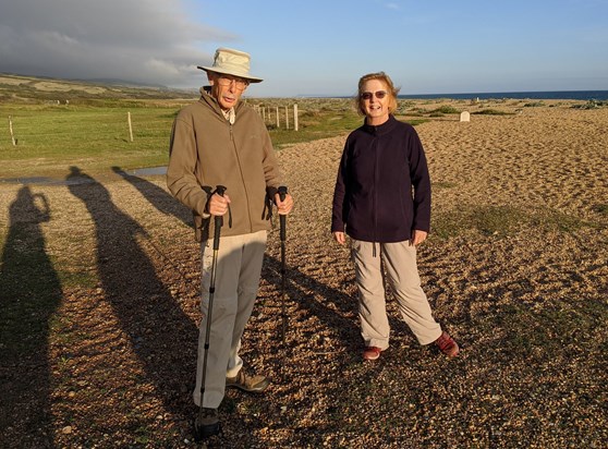 Anthony and Beryl at Cogden