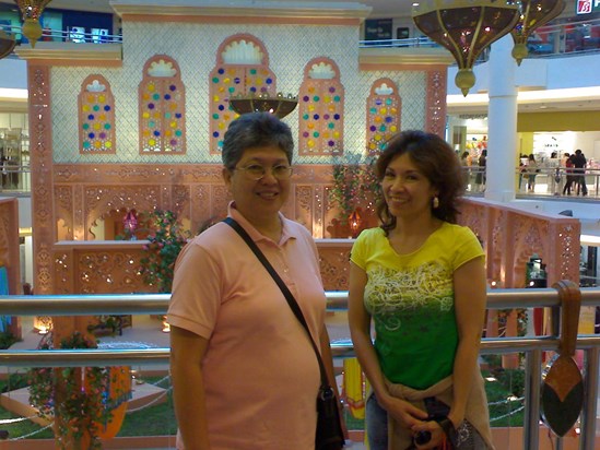 In KL with Marife. Nov 2007.