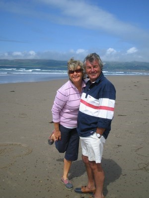 Dad and Mum in Abersoch