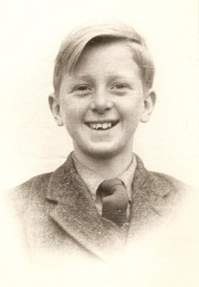 School boy photograph...early 1950s?  Looking at this smile ...he never really changed!