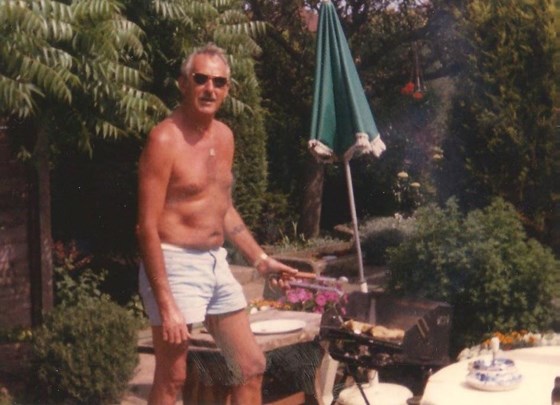 Dad BBQ  mid 1980's