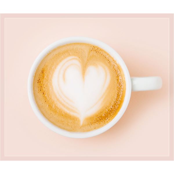 COFFEE HEART - sent on 31st December 2023