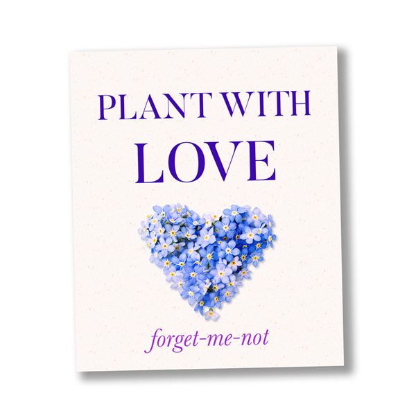 PLANT WITH LOVE - sent on 27th August 2021